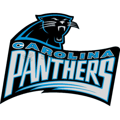 Carolina Panthers T-shirts Iron On Transfers N440 - Click Image to Close